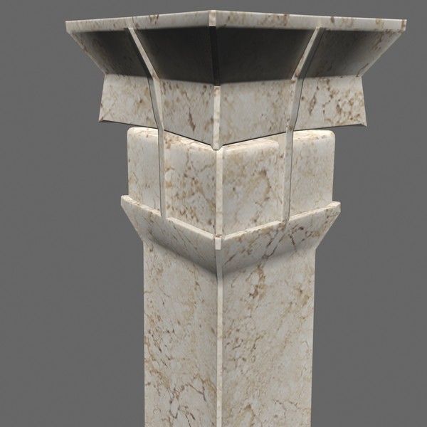 3d model freestyle pillar - Pillar 13 by Tschirner